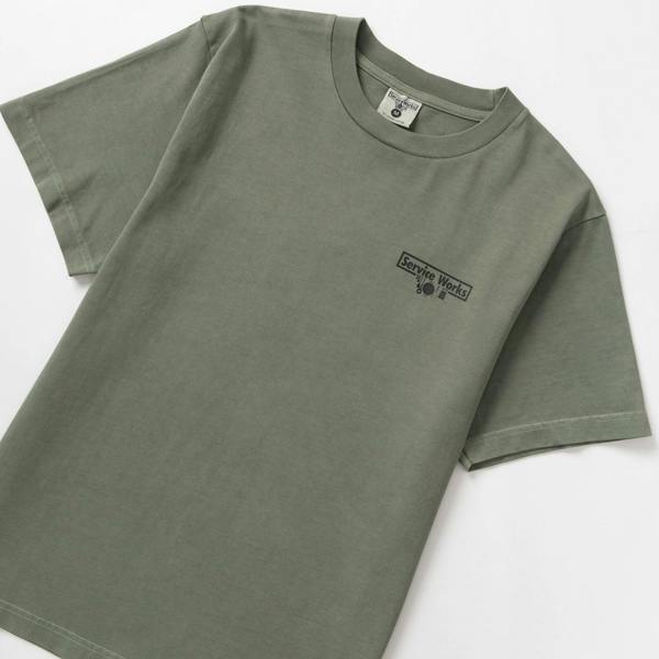 Service Works Pigment Dyed Trademark T-Shirt