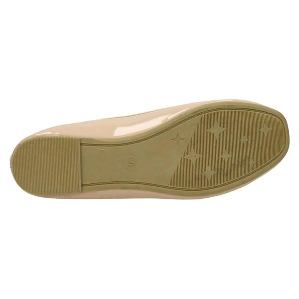Spot On Ladies Spot On Flat Ballerina Shoes
