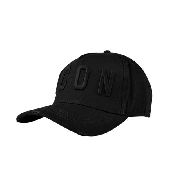 DSquared2 Mens Icon Icon Baseball Cap - Black - 