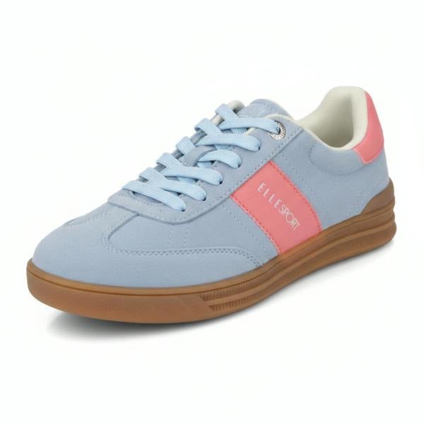 Elle Sport Ladies Elle Sport Lace Up Gum Sole Comfy Trainers F7442