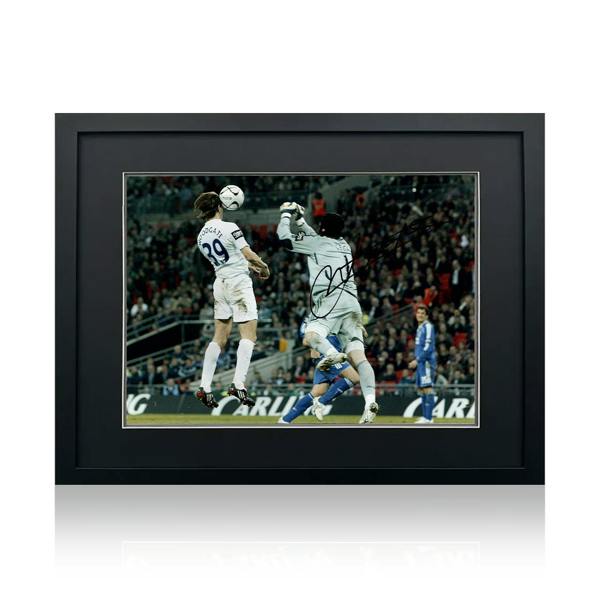 Jonathan Woodgate Signed Tottenham Hotspur Image Deluxe Mount Frame