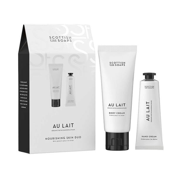Scottish Fine Soaps Au Lait Nourishing Soap Duo