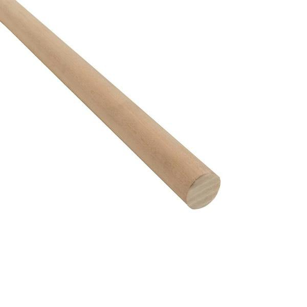 Snowdon Timber Hardwood Dowel Moulding, (Dia) 25mm (L) 2400mm