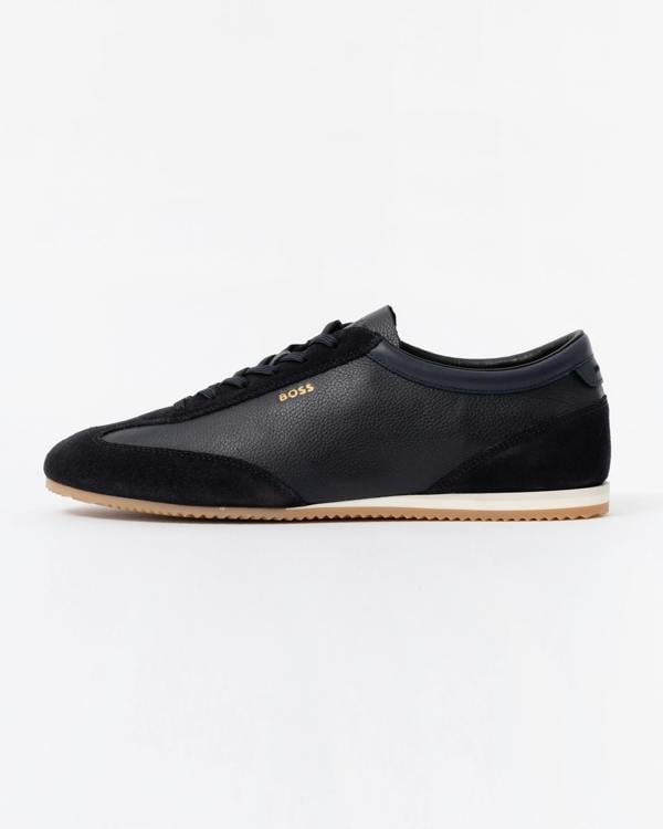 BOSS Orange Lineor Low Profile Mens Trainers - Dark Blue 402