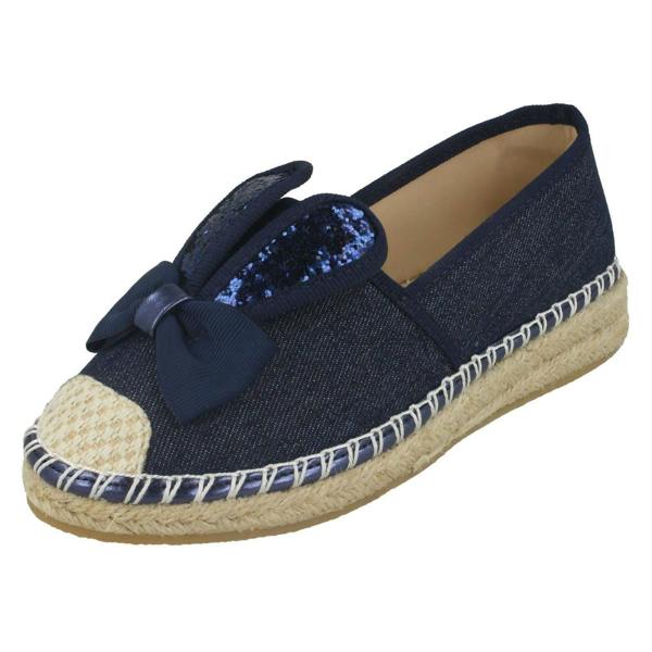Spot On Girls Spot On Bunny Ears Casual Shoes