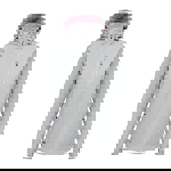 Trespass Womens Lorimer DLX Softshell Jacket - Pale Grey Marl