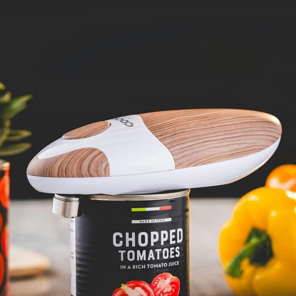 Cooks Professional Automatic Can Opener | Nordic White