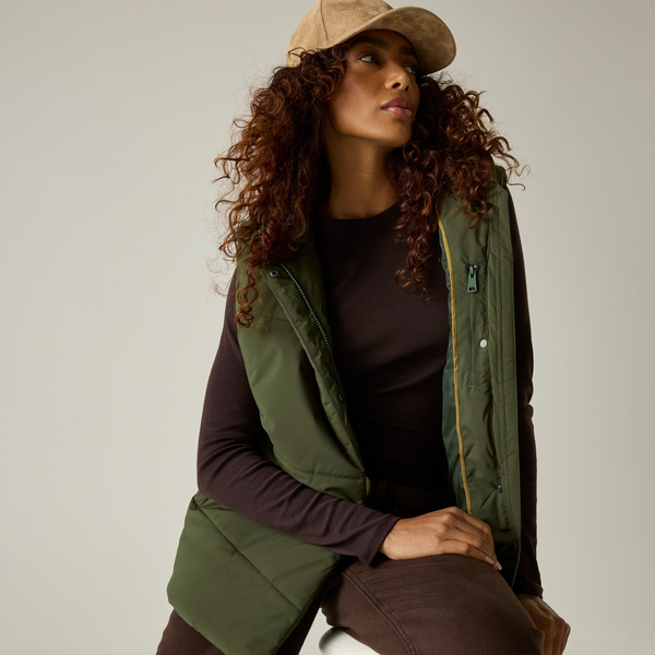 Regatta Womens Nehiala Gilet - Dark Khaki