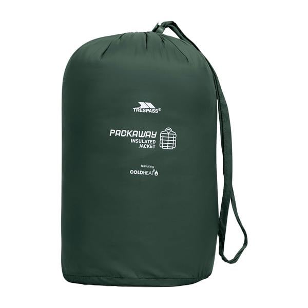 Trespass Mens Rayton Lightweight Insulated Jacket - Dark Green - 