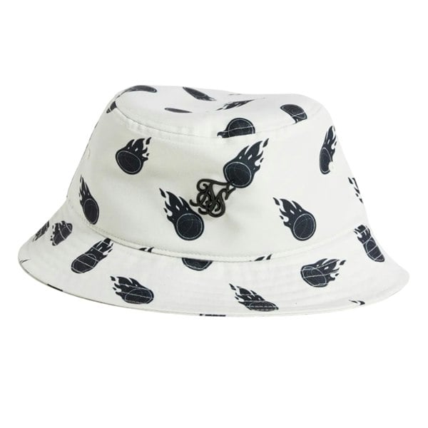 SikSilk Space Jam Bucket Hat - Ecru