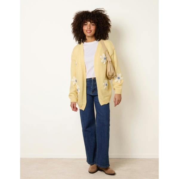 Blue Vanilla Daisy Cardigan - Light Yellow