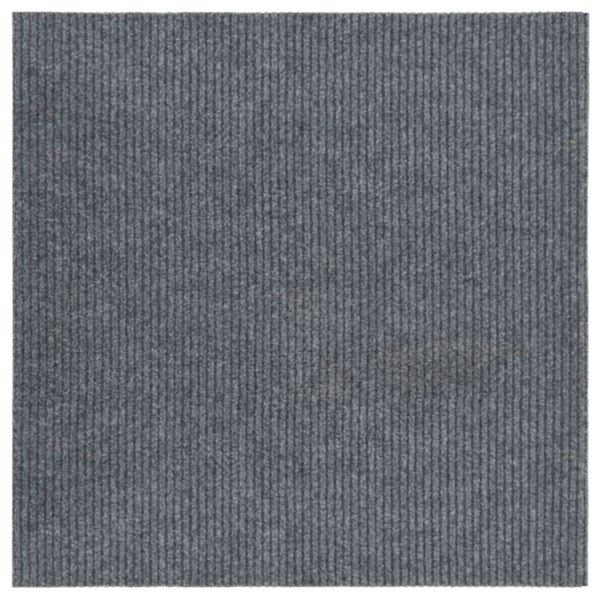 Berkfield Dirt Trapper Carpet Runner 100x100 cm Grey