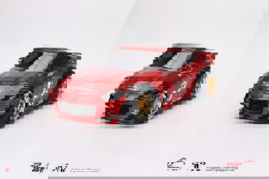 TSM Nissan Z RZ34 Pandem Passion Red 1:18 Scale TSM TS0513