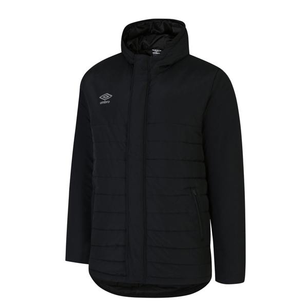 Umbro Mens Bench Padded Jacket - Black - 