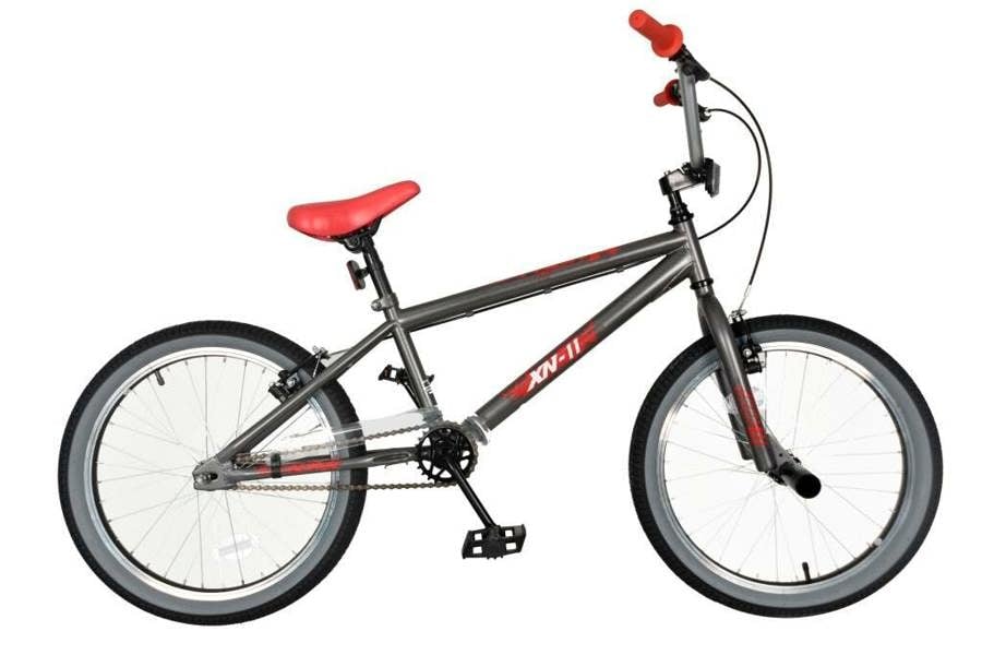 XN-11 20" Kids BMX Single Speed - Graphite Grey/Red