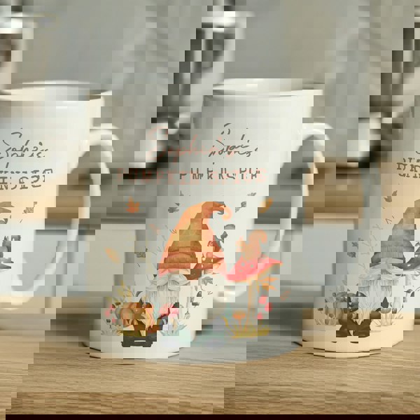 Personalised Memento Company Personalised Autumn Gonk Mug