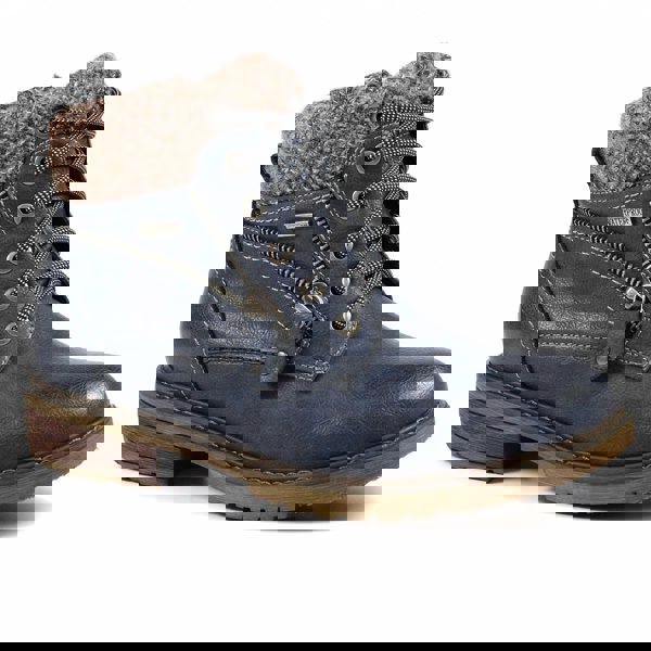 Lunar Womens/Ladies Benson III Waterproof Ankle Boots - Blue