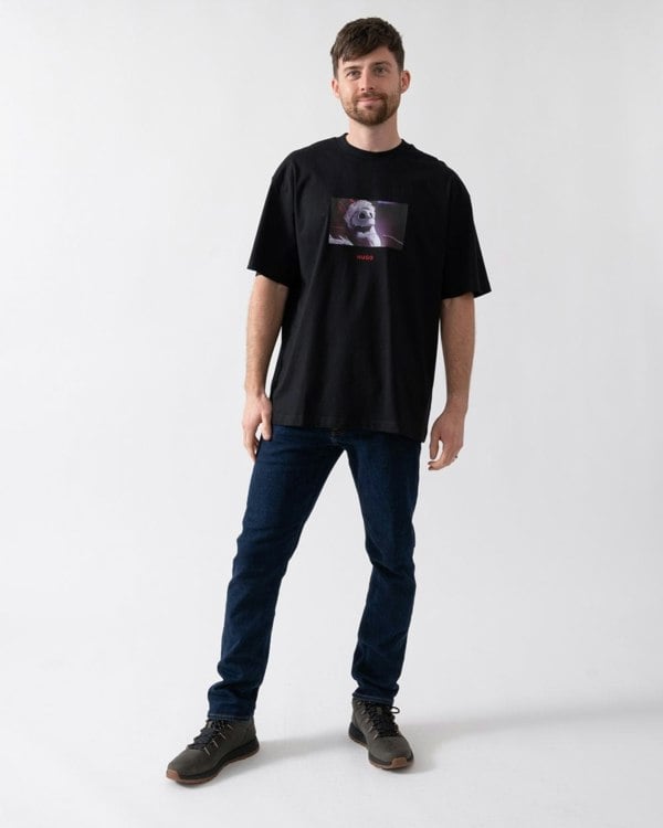 HUGO HUGO x Disney's The Nightmare Before Christmas Mens Oversized-Fit T-Shirt 