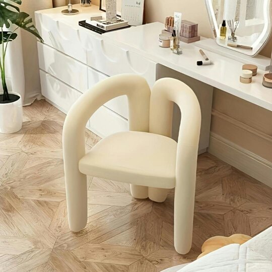 Havendro Modern makeup chair, shoe-changing stool, minimalist bedroom dressing stool