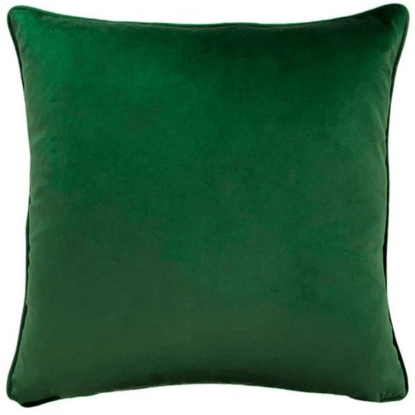 Evans Lichfield Festive Robin Cushion Cover - Bottle/White