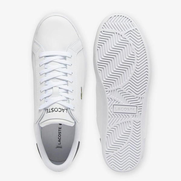 Lacoste Powercourt Leather Trainers