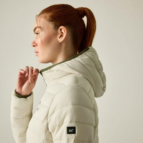 Regatta Womens Marizion Hooded Padded Jacket - Light Vanilla
