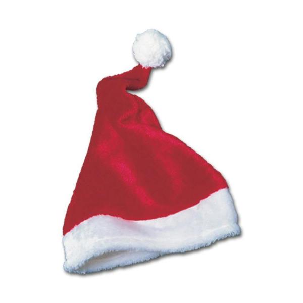 12 Pack Red Glitter Santa Hats with White Trim for Christmas Parties and Festive Dress Up image 3
