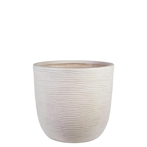 Stone Effect Amalfi Round Flower & Tree Planter (XL) Ideal For Home, Balconies, Gardens, Greenhouses & Patios
