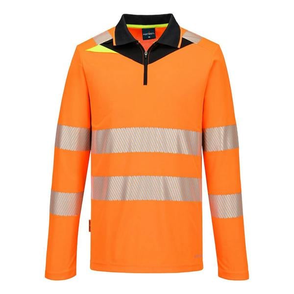 DX4 Hi-Vis Zip Polo Shirt L/S - Hi-Vis Trousers