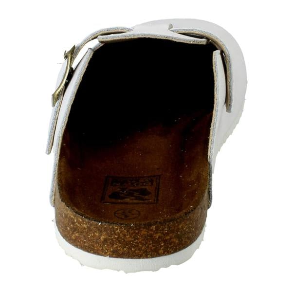 Down to Earth Ladies Down To Earth Buckle Detailed Slip On Mule Sandals F80591