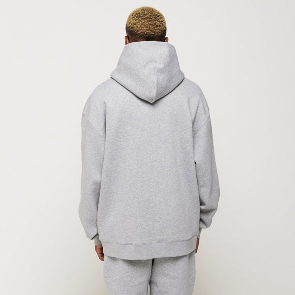 GVNMNT Clothing Co Imperial Zipped Hoodie - Heather