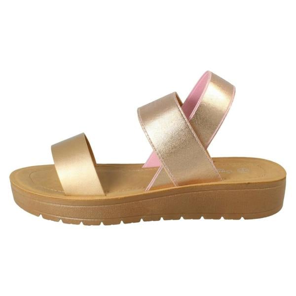 Savannah Ladies Savannah Elasticated Heel Summer Sandals F00447