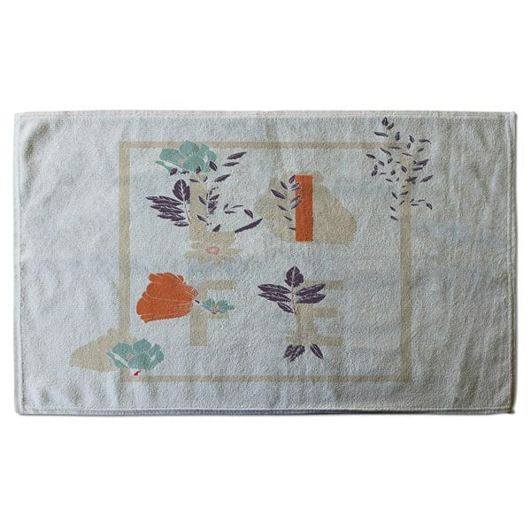 Benjamin Tate Design Life & Flowers (Bath Towel)
