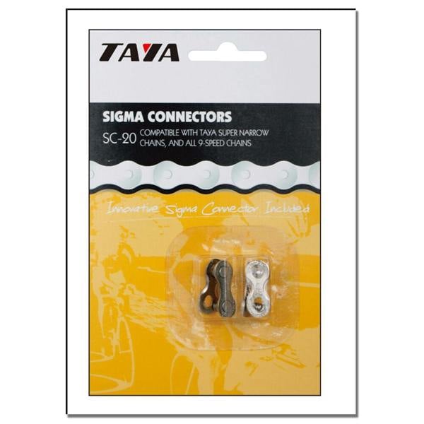 Taya Sigma Bicycle Chain Connector Link - 9 Speed (Pair)