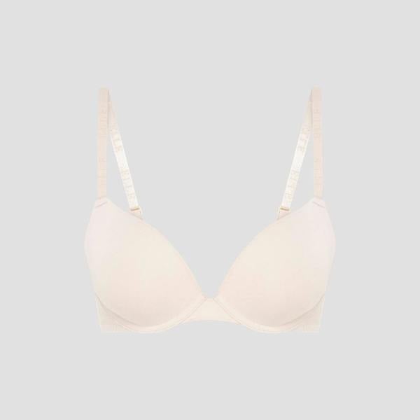 ELLE Multi Pack (2) Padded Smooth Bras Branded Strap