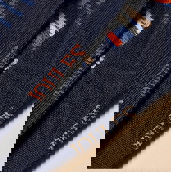 Joules KINGSBURY Mens Socks Navy/Ginger