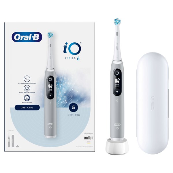 Oral-B iO 6 Electric Toothbrush - Grey