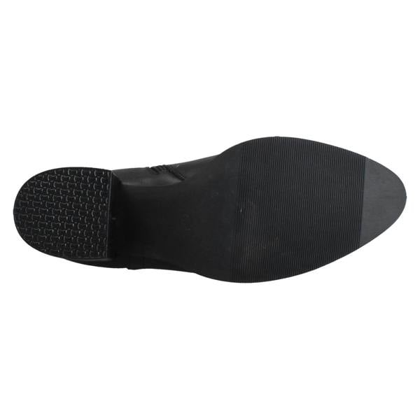 Spot On Ladies Spot On Wide Fit Zip Up Ankle Boots F51253