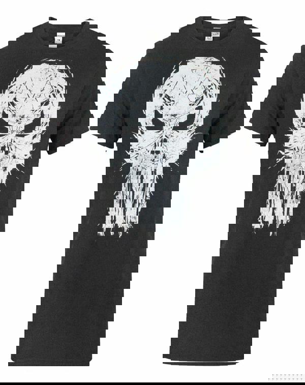 Marvel Mens Black Logo Short Sleeved T-Shirt