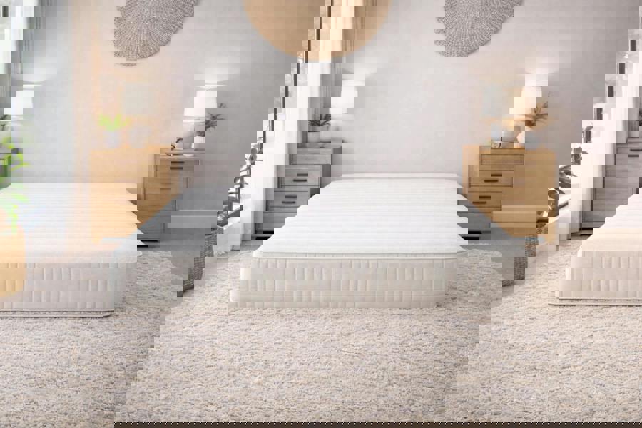 Nexus Mattress Essential Rome Memory Foam Open Coil Sprung Mattress - 7 INCH