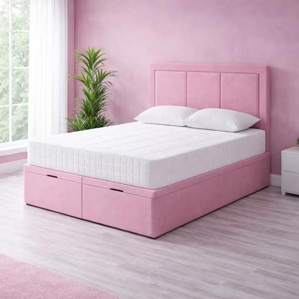 Paradise Beds Panama Divan Ottoman Bed With Mattress