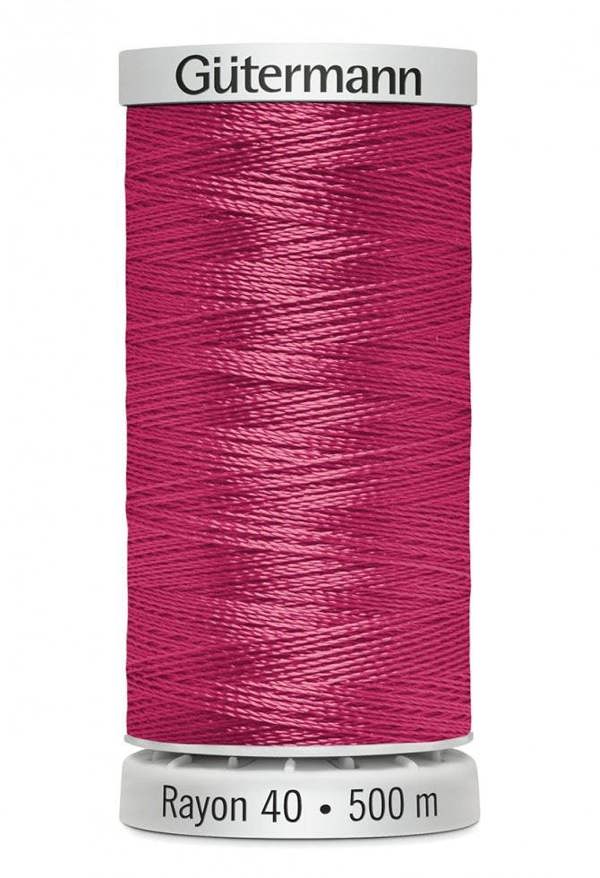 Gutermann No 40 Sulky Rayon Embroidery Thread 500m Rayon Thread Suitable For Embroidery