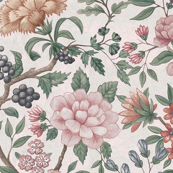 Laura Ashley Ellenbrook Multi Wallpaper
