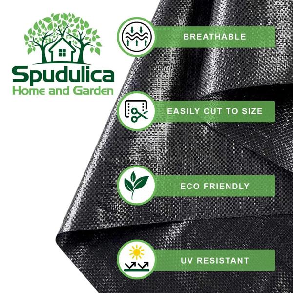 Landscaping Woven Geotextile Membrane 2.25m Width – Ground Stabilisation Fabric