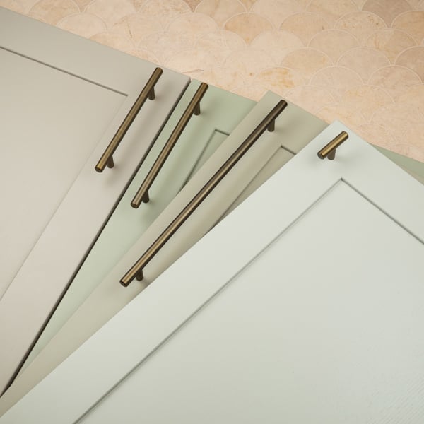 Handle & Home Antique Brass Bar Handles