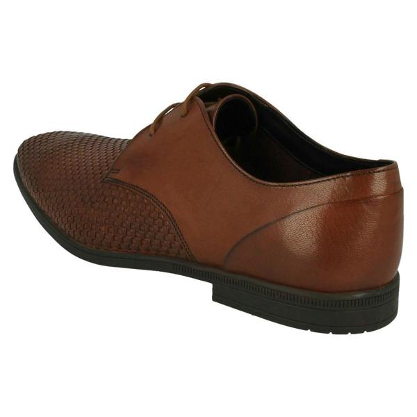 Clarks Mens Clarks Stylish Lace Up Shoes Bampton Weave