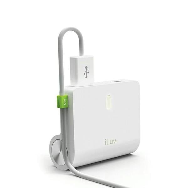 iLuv IAD710 Rockwall Dual USB Wall Mains Charger