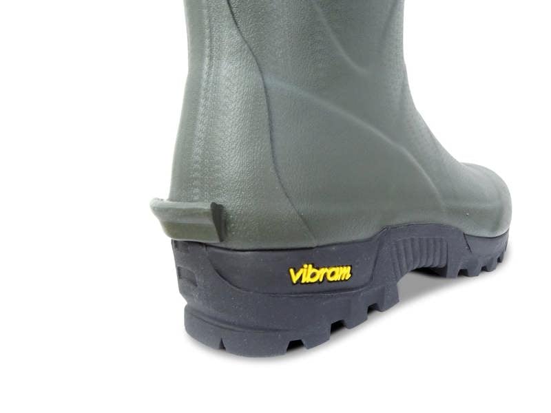 Durable Vibram sole wellies from Hoggs of Fife - neoprene-lined for warmth and waterproof