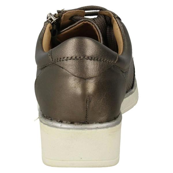 Padders Ladies Padders Side Zip Lace Up Trainers Ivy