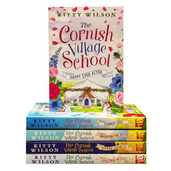 The Cornish Village School Series Collection 5 Books Set By Kitty Wilson